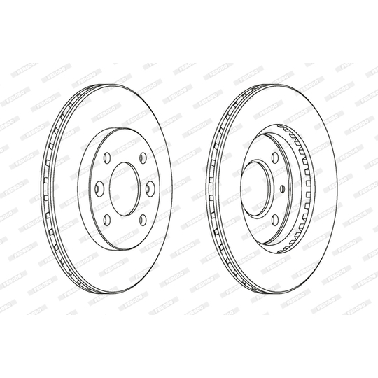 DDF158 - Brake Disc 