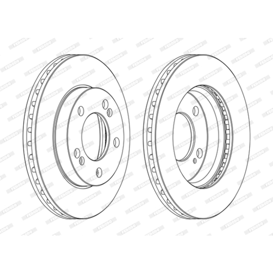 DDF1627C - Brake Disc 