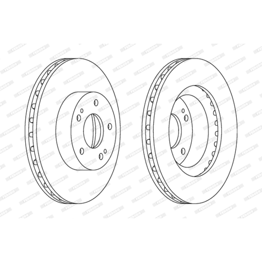 DDF1659C - Brake Disc 