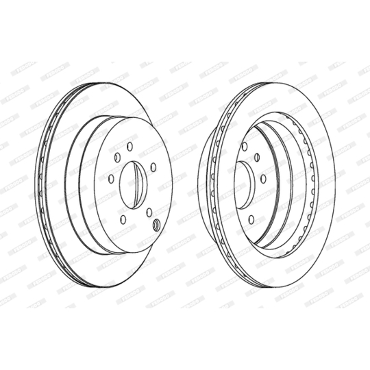 DDF1660 - Brake Disc 