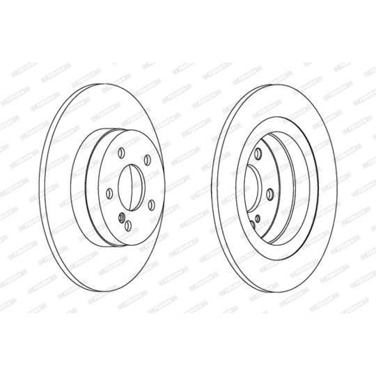 DDF1691C - Brake Disc 