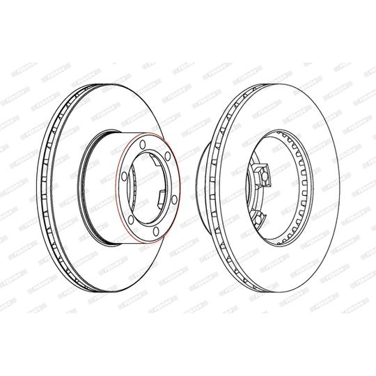 DDF172 - Brake Disc 