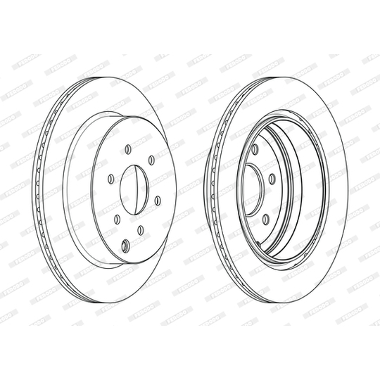 DDF1785C - Brake Disc 