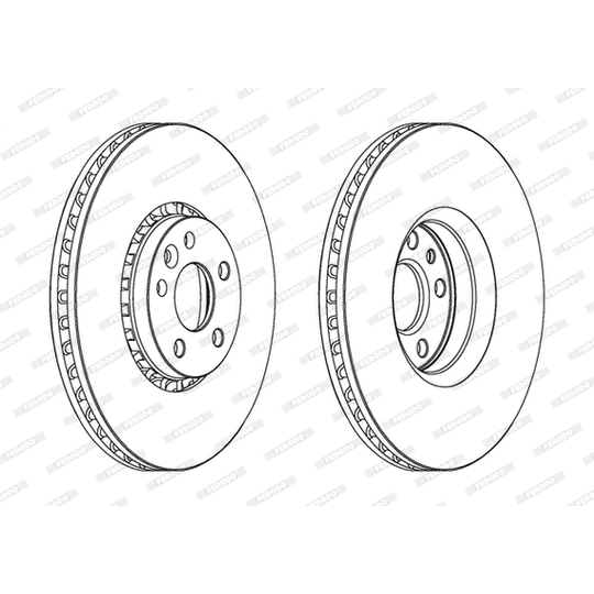 DDF1801C-1 - Brake Disc 