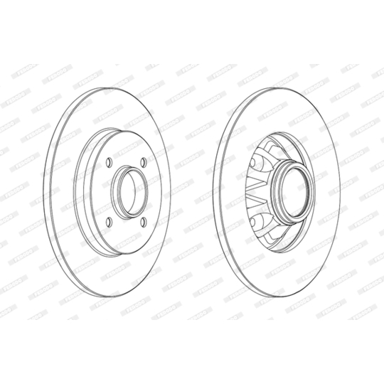 DDF1791C-1 - Brake Disc 