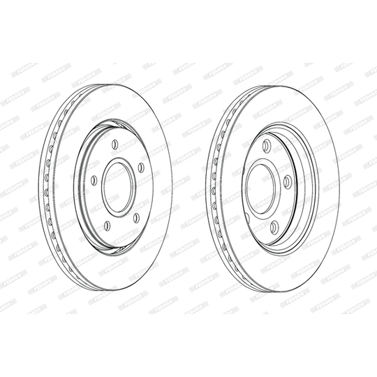 DDF1807C - Brake Disc 