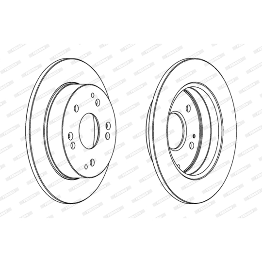 DDF186-1 - Brake Disc 