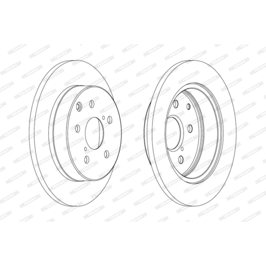 DDF1846 - Brake Disc 