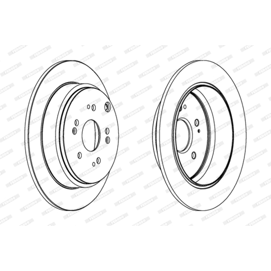 DDF1860 - Brake Disc 