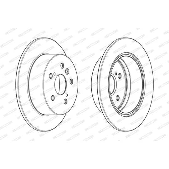 DDF1980C - Brake Disc 