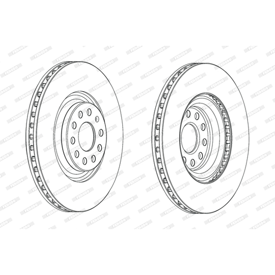 DDF2000C - Brake Disc 