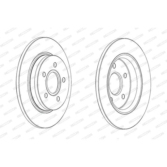 DDF2061C - Brake Disc 