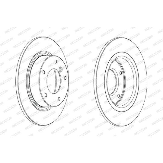 DDF2123C - Brake Disc 