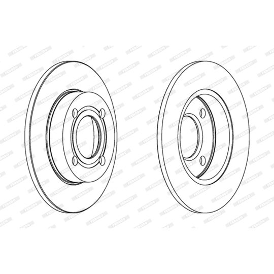 DDF216 - Brake Disc 