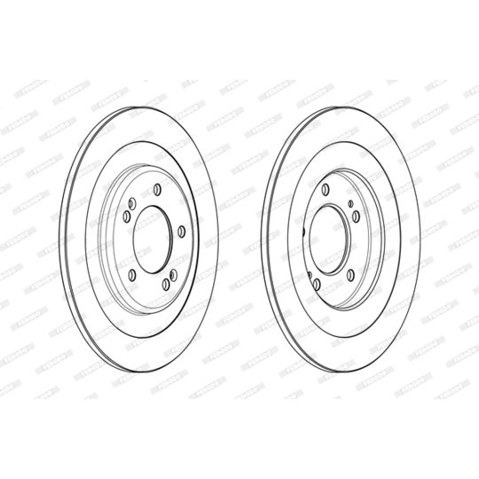 DDF2201C - Brake Disc 