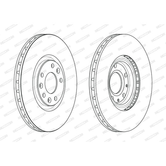 DDF2237C - Brake Disc 