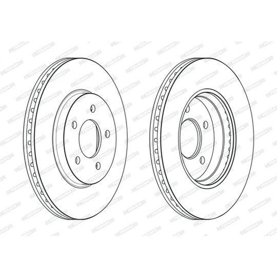 DDF2357C - Brake Disc 