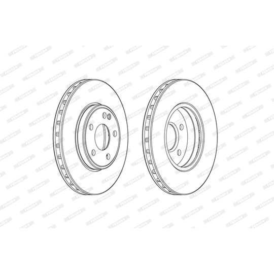 DDF2460C - Brake Disc 