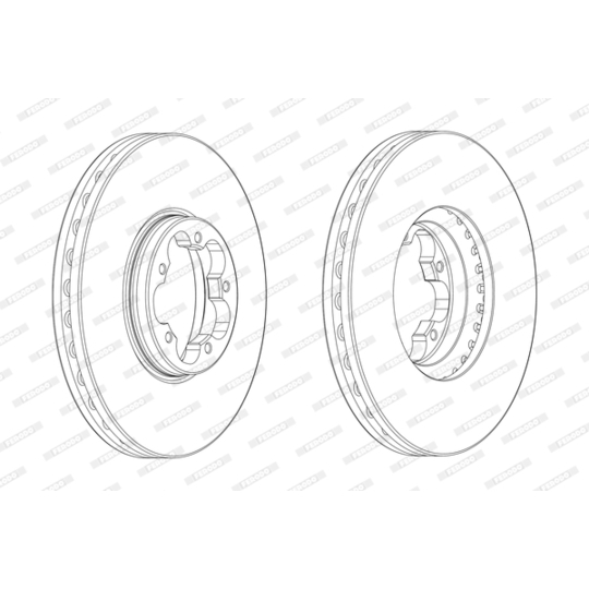 DDF2470-1 - Brake Disc 