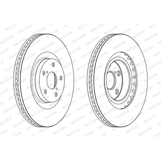 DDF2496LC-1 - Brake Disc 