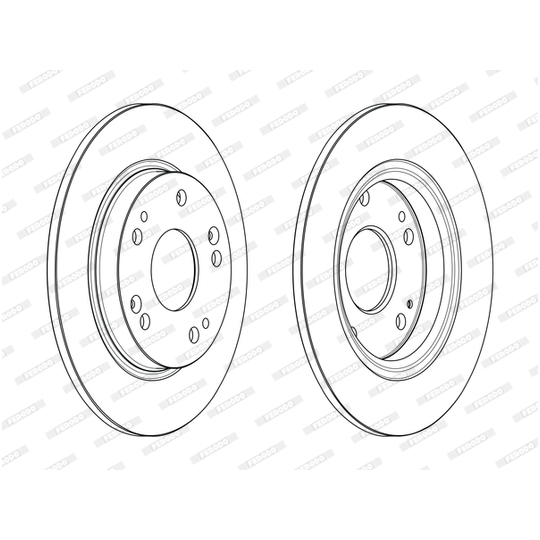 DDF2524C - Brake Disc 