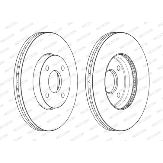 DDF2548C - Brake Disc 