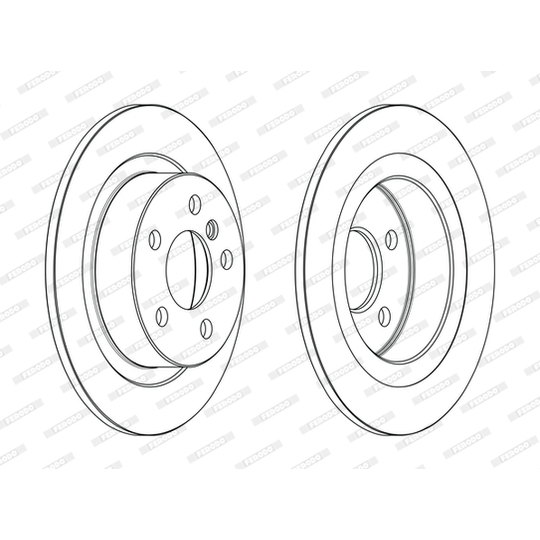 DDF2612C - Brake Disc 