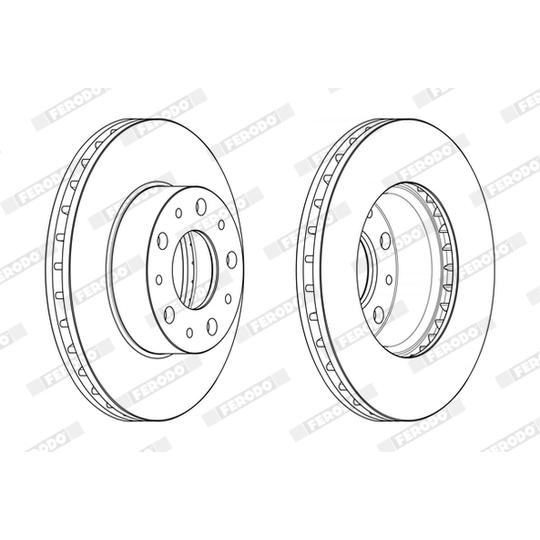 DDF2659 - Brake Disc 