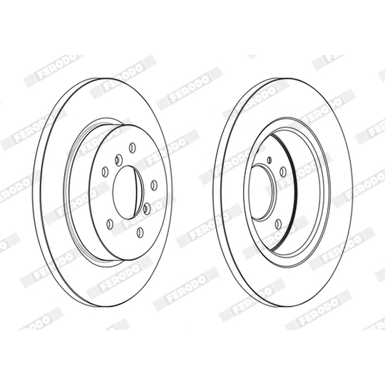 DDF2683C - Brake Disc 