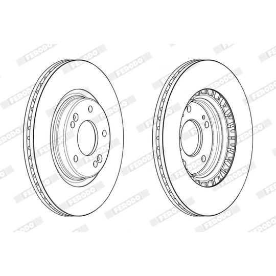 DDF2680C - Brake Disc 