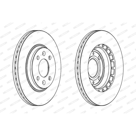 DDF354 - Brake Disc 