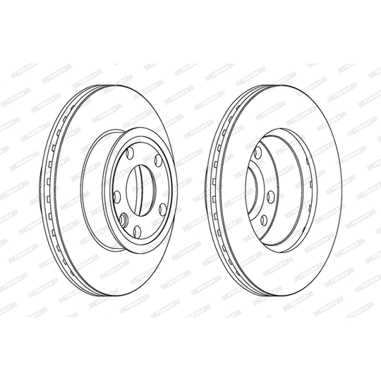 DDF427C - Brake Disc 