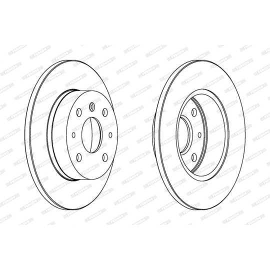 DDF386 - Brake Disc 