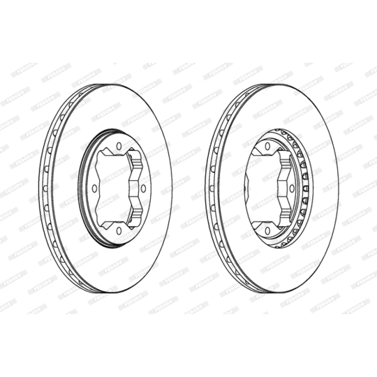 DDF619 - Brake Disc 