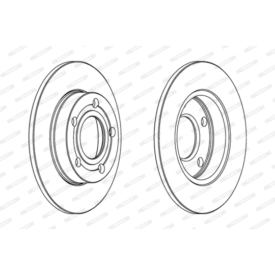 DDF543 - Brake Disc 