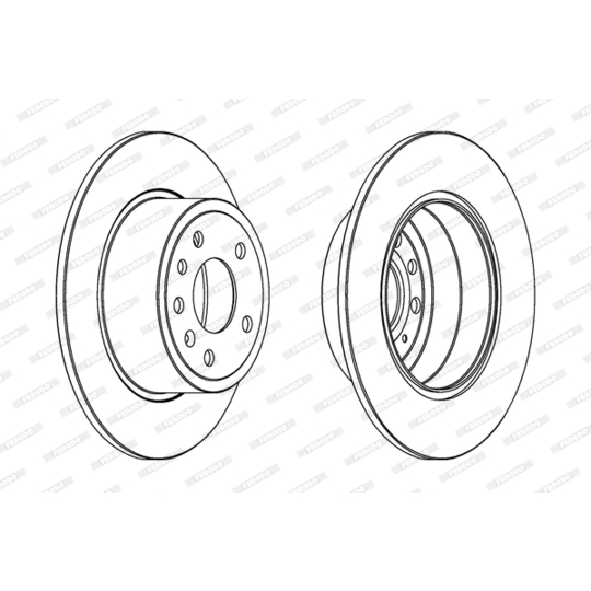 DDF811 - Brake Disc 