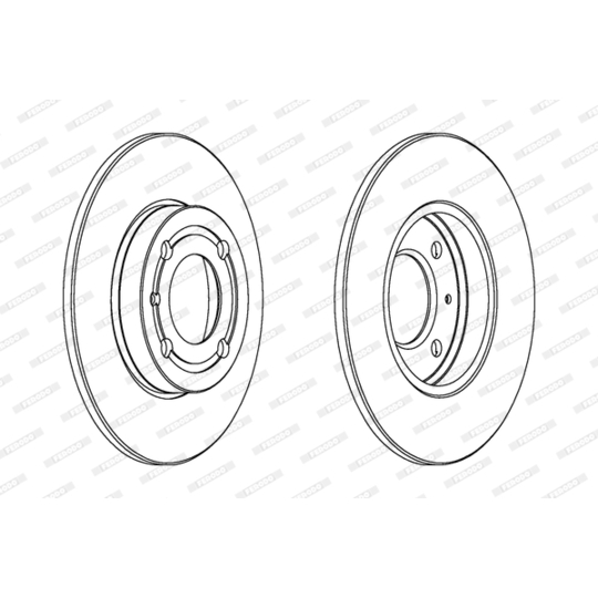 DDF795 - Brake Disc 