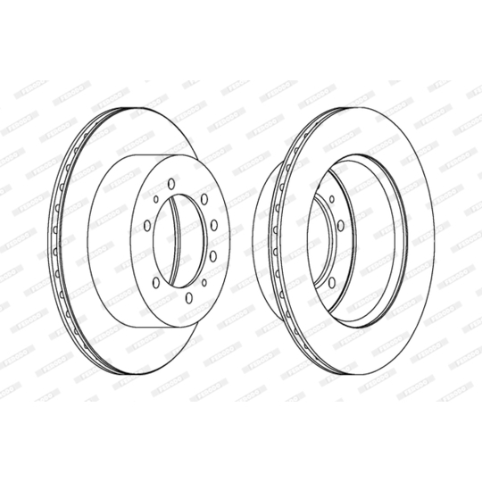 DDF976-1 - Brake Disc 