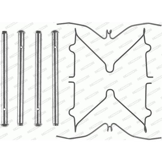 FBA503 - Accessory Kit, disc brake pad 