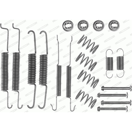 FBA57 - Accessory Kit, brake shoes 