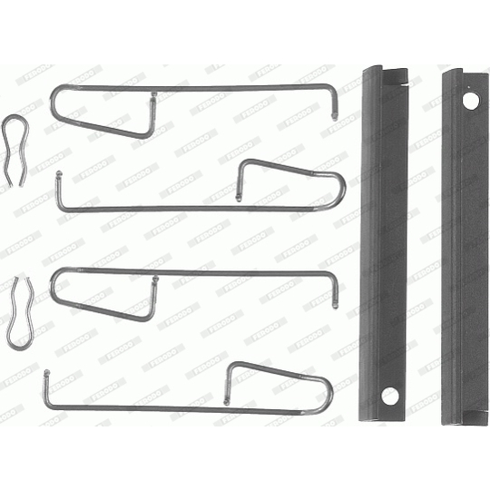 FBA520 - Accessory Kit, disc brake pad 