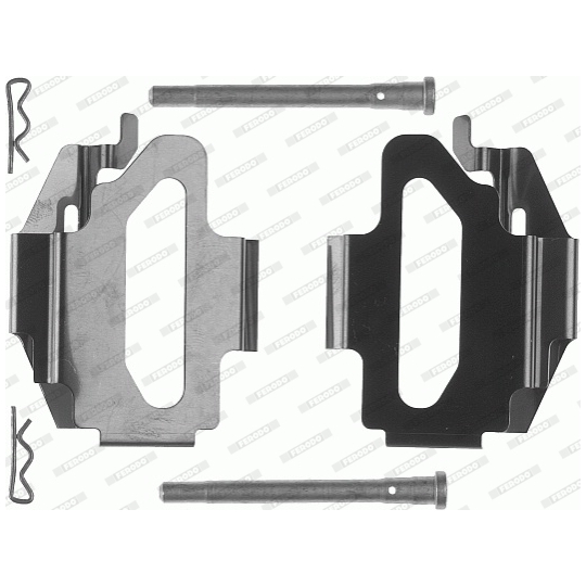 FBA512 - Accessory Kit, disc brake pad 