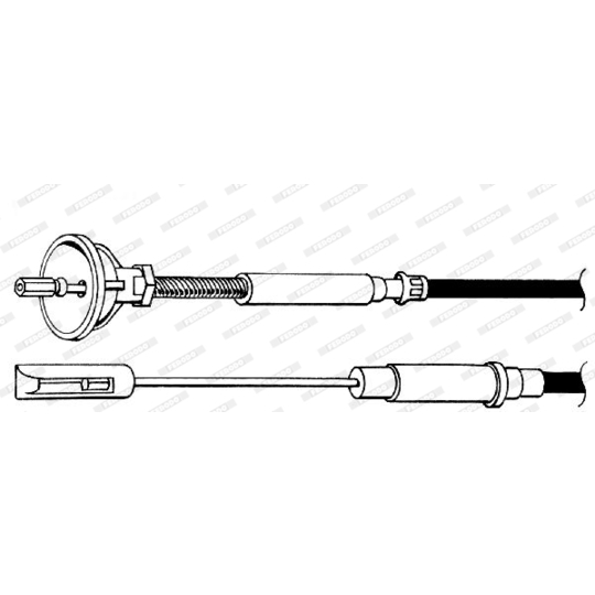 FCC421156 - Clutch Cable 