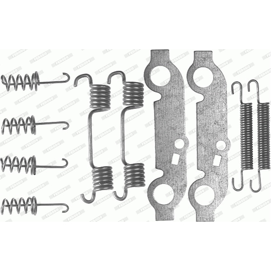 FBA90 - Accessory Kit, brake shoes 