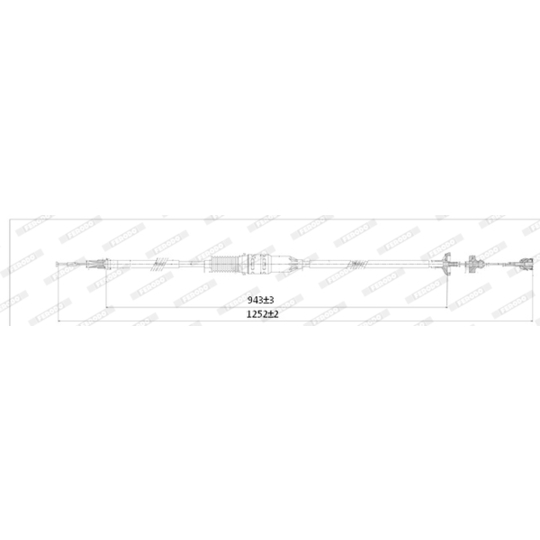 FCC422775 - Clutch Cable 