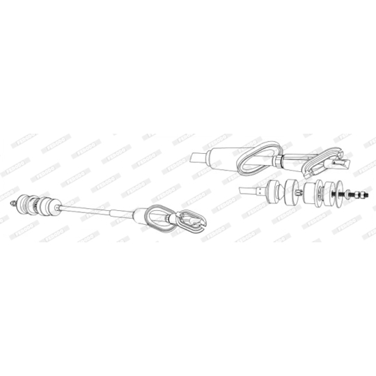 FCC422809 - Clutch Cable 