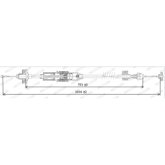 FCC422724 - Clutch Cable 