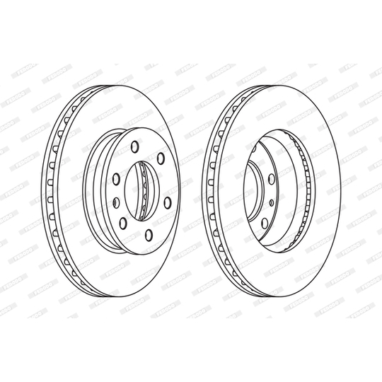 FCR310A - Brake Disc 