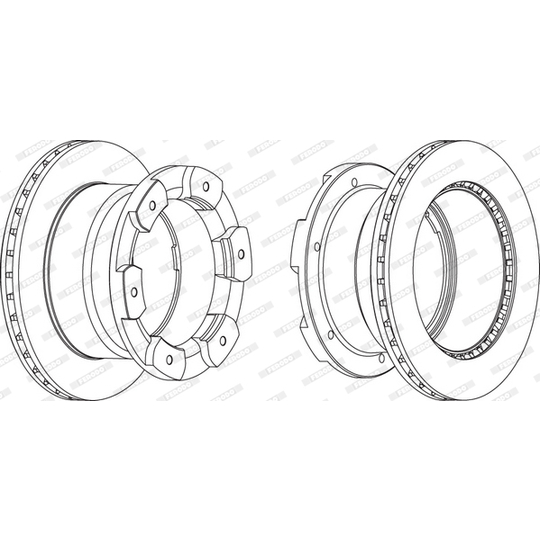 FCR332A - Brake Disc 