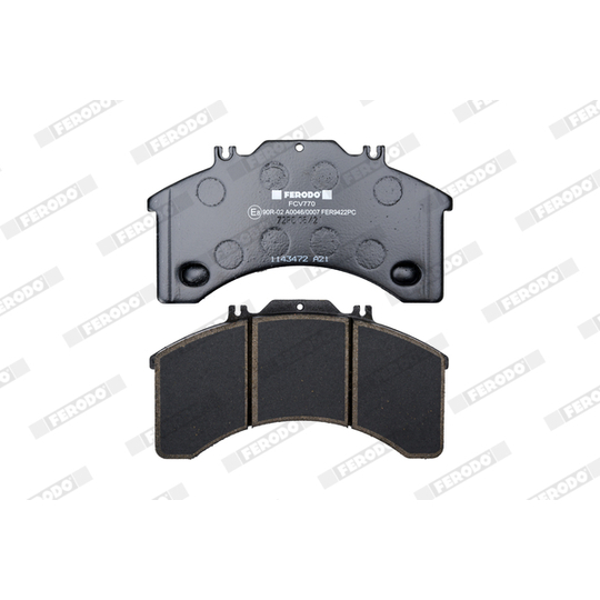 FCV770 - Brake Pad Set, disc brake 